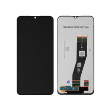 Дисплей для Samsung SM-A025G Galaxy A02s (2021) (163x72,5мм) с сенсорным стеклом (Черный) Сервисный оригинал