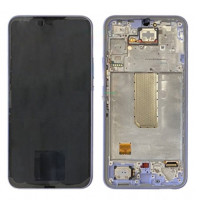 Дисплей для Samsung SM-A346 Galaxy A34 5G (2023) з сенсорним склом в рамці (Awesome Violet) Сервісний оригінал