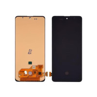 Дисплей для телефона Samsung A51 2020 | A515 с сенсорным стеклом (Черный) с широким ободком OLED