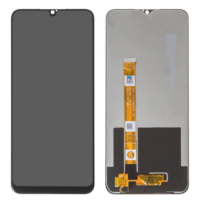 Дисплей для Oppo A31 | A5 2020 | Realme 5 | 5i | 5S | 6i | C3 с сенсорным стеклом (Черный) Сервисный оригинал