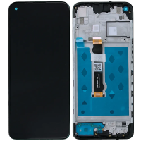 Дисплей для Motorola G9 Power (XT2091-3 | XT2091-4) с сенсорным стеклом и рамкой (Черный) Оригинал Китай