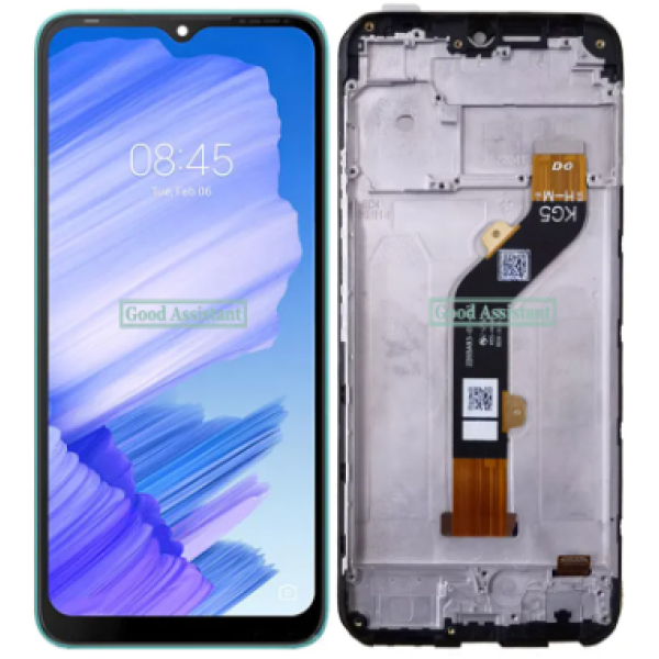 Дисплей Tecno Pop 5 LTE (BD4 | BD4aBD4i | BD4l) з сенсорним склом в рамці (Оригінал Китай)