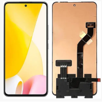 Дисплей для Xiaomi 12 Lite с сенсорным стеклом (Черный) TFT