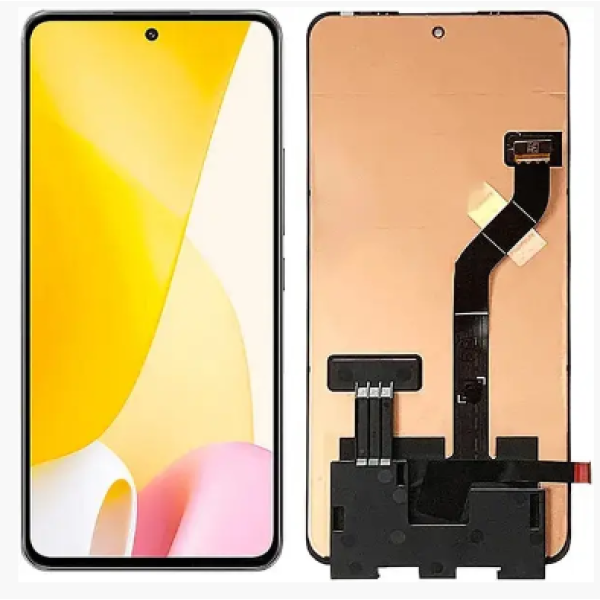 Дисплей для Xiaomi 12 Lite с сенсорным стеклом (Черный) TFT