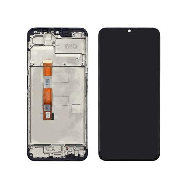 Дисплей Realme C35 с сенсорным стеклом в рамке Оригинал Китай