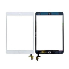 Сенсор для планшета Apple iPad mini | iPad mini 2 Retina с кнопкой home и микросхемой (Белый) Оригинал Китай