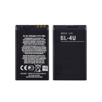 Акумулятор (АКБ) BL-4U для Nokia  Asha 306 | 3120 Classic | 5330 | 5730 (Li-ion 3.7V 1000mAh) AAAA