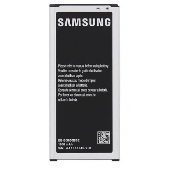 Акумулятор АКБ (Батарея) Samsung EB-BG850BBE для Samsung G850F Galaxy Alpha (3.85 V 1860mAh) AAA