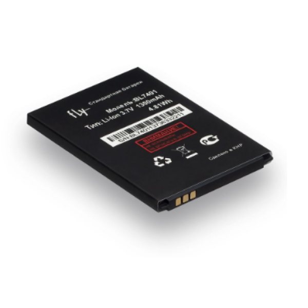 Акумулятор (АКБ) Fly BL7401 для Fly IQ238 Jazz (Li-ion 3.7v 1300mAh) Оригінал Китай