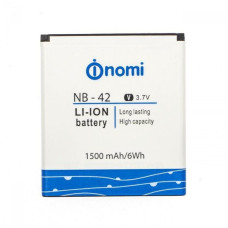 Акумулятор АКБ Nomi NB-42 для Nomi i401 Colt (Li-ion 3.7 V 1500mAh) Оригінал Китай