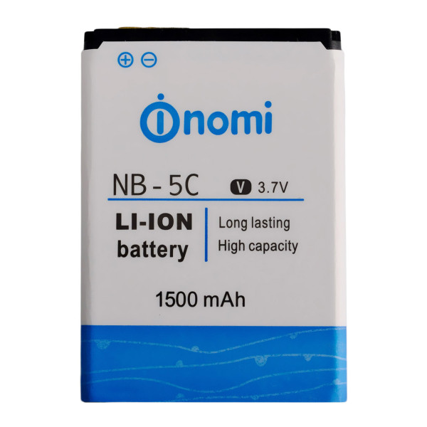 Акумулятор АКБ Nomi NB-5C для Nomi i300 (Li-ion 3.8 V 1500mAh) Оригінал Китай