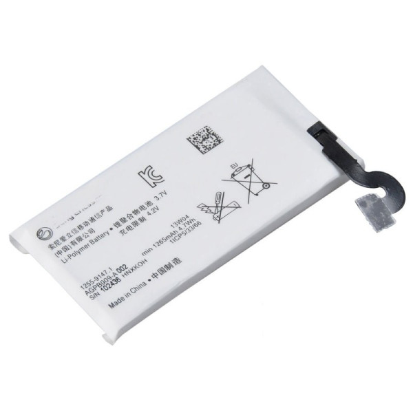 Аккумулятор АКБ Sony AGPB009-A002 для Sony Xperia Sola MT27i (Li-ion 3.7v 1265mAh) Оригинал Китай