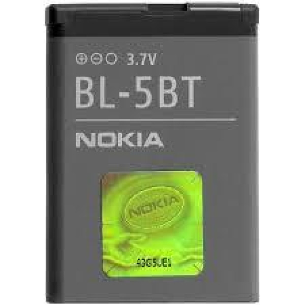 Акумулятор АКБ (Батарея) для Nokia BL-5BT | 3720 Classic (3.7 V 870mAh) AAAA Оригінал