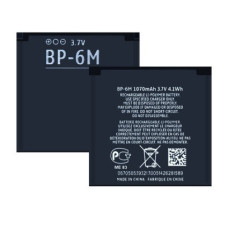 Аккумулятор (АКБ) Nokia BP-6M (3.7 V, 1070 mAh) AAAA