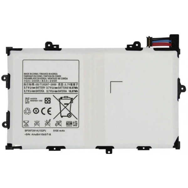 Аккумулятор АКБ (Батарея) Samsung SP397281A для Samsung P6800 Galaxy Tab 7.7 (3.7 V 5100mAh) Оригинал