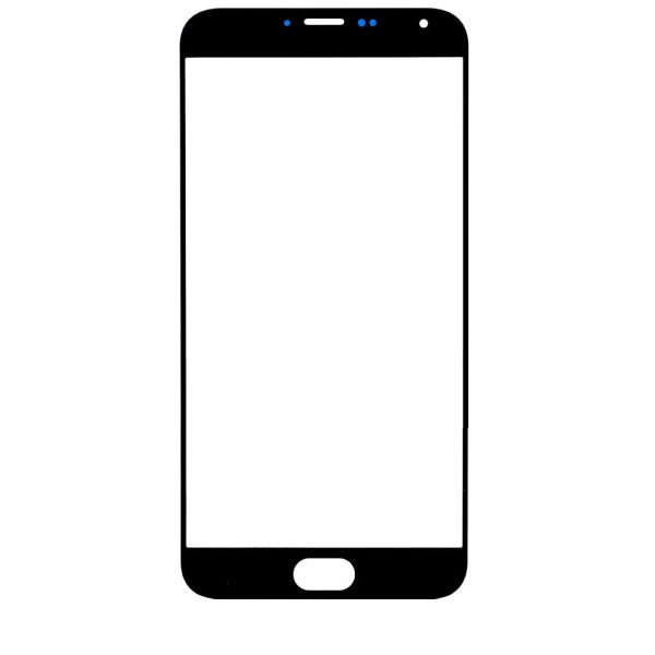 Скло захисне для Meizu MX5 (0,3мм, 5D, чорне) Full Glue