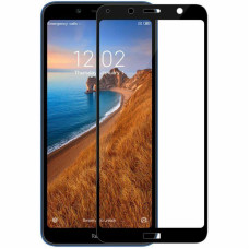 Стекло защитное для Xiaomi Redmi 7A (0,3мм, 5D, черное) Full Glue