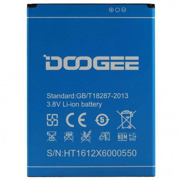 Акумулятор АКБ для Doogee X6 | X6 Pro | X6s (Li-ion 3.7v 3000mAh) Оригінал Китай