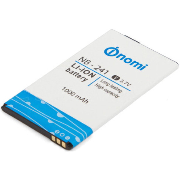Акумулятор АКБ Nomi I241 | NB-241 | NB241 (Li-ion 3.7v 1000mAh) Оригінал Китай