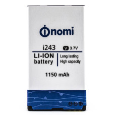 Акумулятор АКБ (Батарея) Nomi NB-243 для Nomi i243 (Li-ion 3.7v 1150mAh) Оригінал Китай