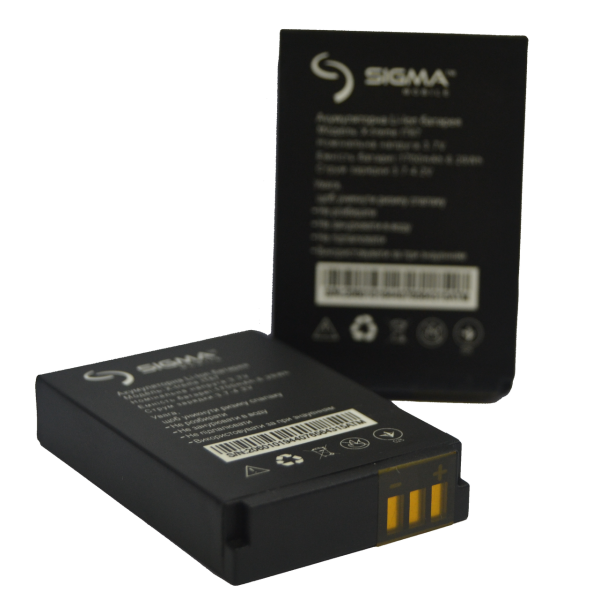 Аккумуляторы (АКБ) для Sigma X-treme IT67 | IP67 | DZ67 (1700 mAh 3.7V) Оригинал