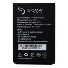 Аккумуляторы (АКБ) для Sigma X-treme IT67 | IP67 | DZ67 (1700 mAh 3.7V) Оригинал