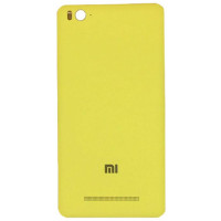 Оригінальна задня панель (кришка) для Xiaomi Mi4c | Mi4i (Жовта)