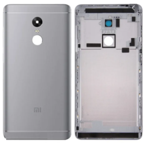 Задня панель (кришка) для Xiaomi RedMi Note 4x (без отворів під болти) (Сіра) Оригінал Китай