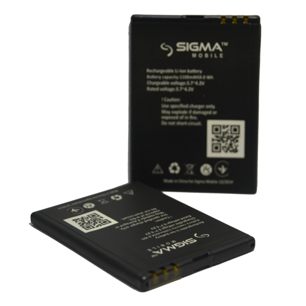 Акумулятори (АКБ) для Sigma Comfort 50 Tinol | Light (1100 mAh 3.7V) Оригінал