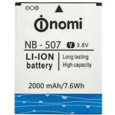 Аккумулятор АКБ Nomi NB-507 для Nomi i507 Spark (Li-ion 3.7v 2000mAh) Оригинал Китай