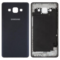 Задня панель корпусу (кришка) для Samsung A500F Galaxy A5 Duos | A500FU | A500H (2015) (Чорна) Якість AAA