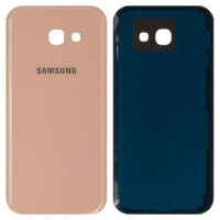 Задняя панель корпуса (крышка) для Samsung A520F Galaxy A5 (2017) Peach Cloud (Розовая)