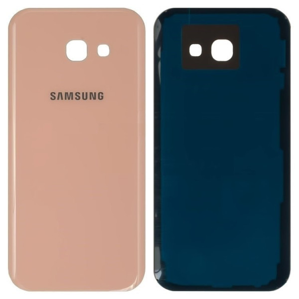 Задня панель корпусу (кришка) для Samsung A520F Galaxy A5 (2017) Peach Cloud (Рожева)
