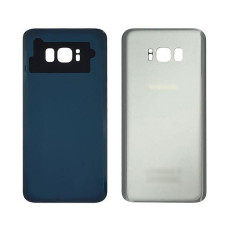 Задняя панель корпуса (крышка) для Samsung G955 Galaxy S8 Plus Duos (Серебристый)