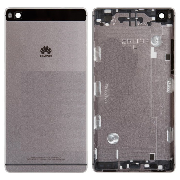 Задня панель корпусу (Кришка) для Huawei P8 (Сіра)