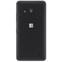 Задня панель корпусу (кришка) для Microsoft 550 Lumia (Чорна)