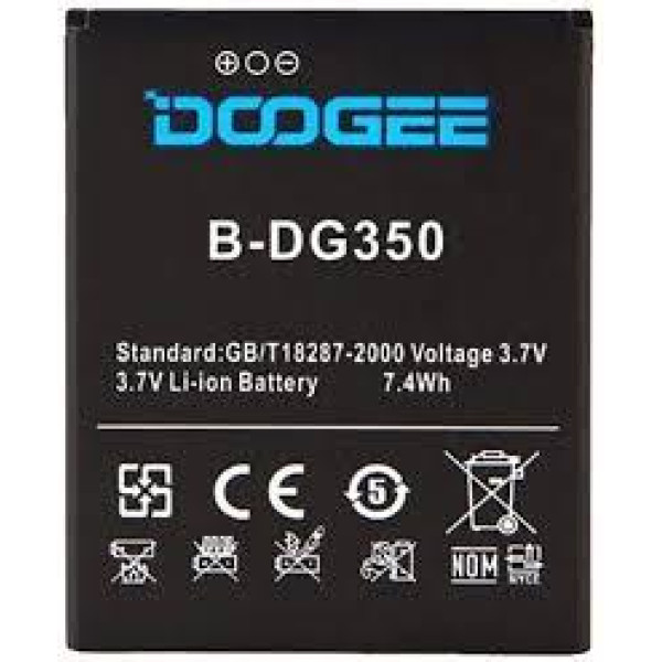 Аккумулятор АКБ для Doogee B-DG350 для Doogee DG350 (Li-ion 3.7v 2200mAh) Оригинал Китай