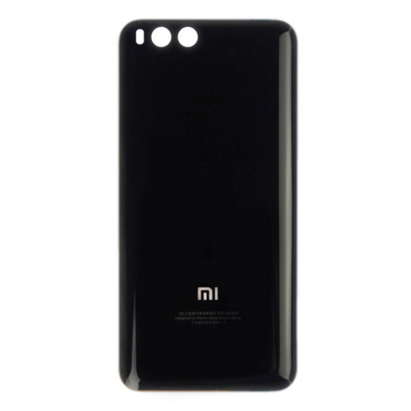 Задняя панель корпуса (Крышка) для Xiaomi Mi-6 (Черная) Оригинал Китай