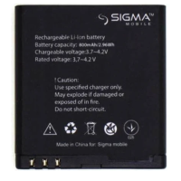 Акумулятори (АКБ) для Sigma Comfort 50 Menol | Shell (800 mAh 3.7V) Оригінал