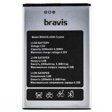 Акумулятор АКБ Bravis A506 Crystal (Li-ion 3.8 V 2200mAh) Оригінал Китай
