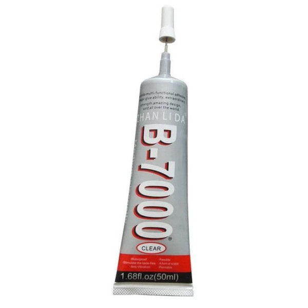 Прозрачный клей для работы с мобильными телефонами B-7000 Zhanlida 50ml