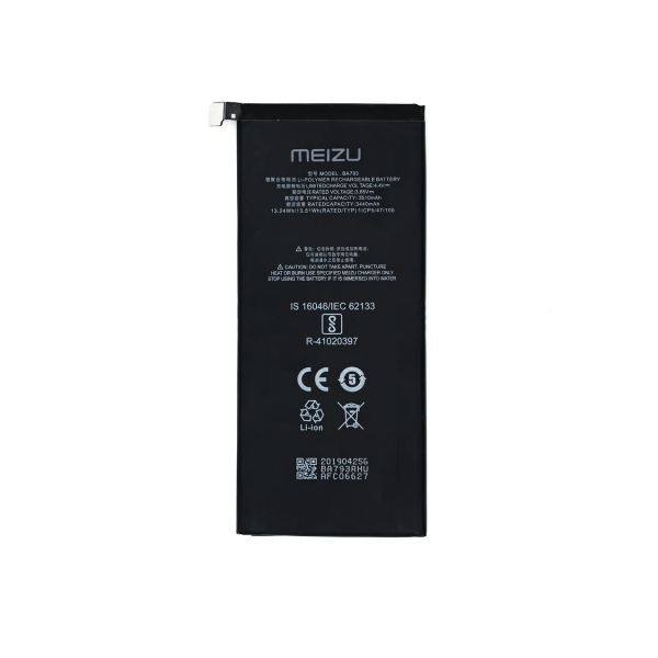 Аккумулятор (АКБ) Meizu BA793 для Meizu Pro 7 Plus (Li-ion, 3.85 V, 3510 mAh) Оригинал Китай