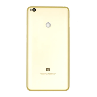 Задняя панель корпуса (Крышка) для Xiaomi Mi Max 2 (Золотая) Оригинал Китай
