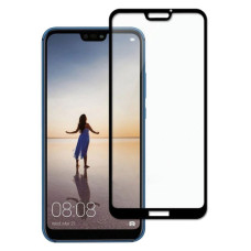 Стекло защитное для Huawei P20 Lite Huawei P20 Lite (0,3мм, 5D, черное) Full Glue