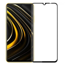 Стекло защитное для Xiaomi Redmi 9T | Redmi 9 Power | Redmi Note 9 4G (0,3мм, 5D, черное) Full Glue