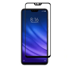 Скло захисне для Xiaomi Redmi 5 Plus (0,3мм, 5D, чорне) Full Glue