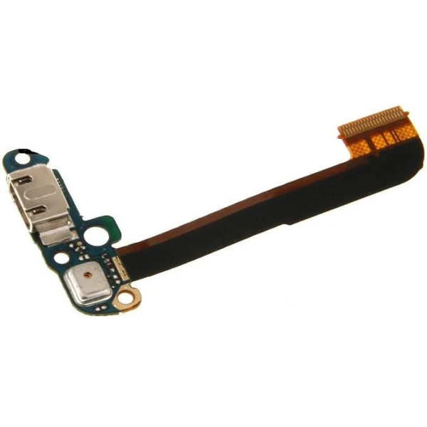 Шлейф (Flat cable) HTC 801e One M7 з роз'ємом зарядки, мікрофоном