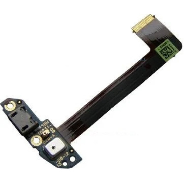 Шлейф (Flat cable) HTC 803n One Max с разъемом зарядки, микрофоном
