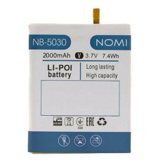 Аккумулятор АКБ Nomi NB-5030 для Nomi i5030 Evo X (Li-pol 3.7 V 2000mAh) Оригинал Китай