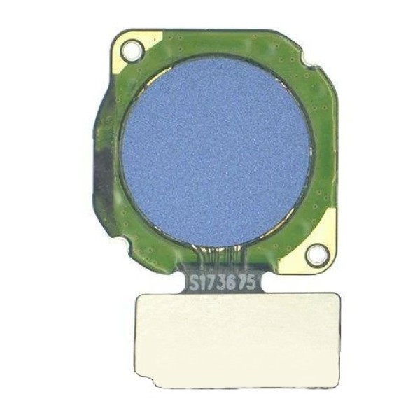 Шлейф (Flat cable) Huawei Honor 7X Dual Sim (BND-L21) сканера відбитку пальця (Синій)